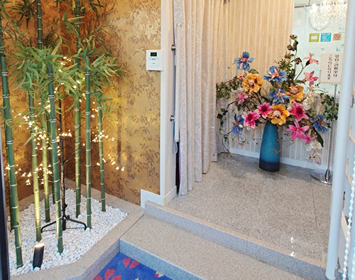 患者様用玄関の写真