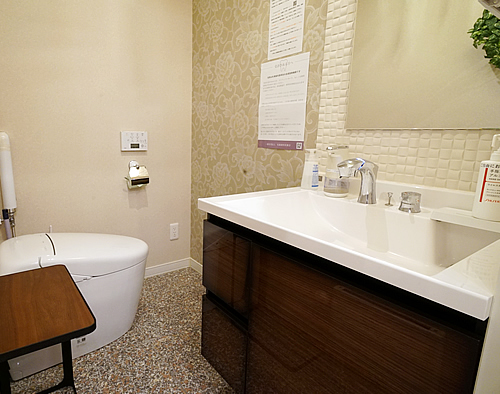 レストルームの写真