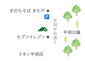 周辺イラストマップ